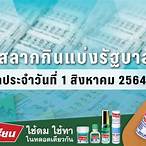 ตรวจหวยงวดที่1สิงหาคม2564